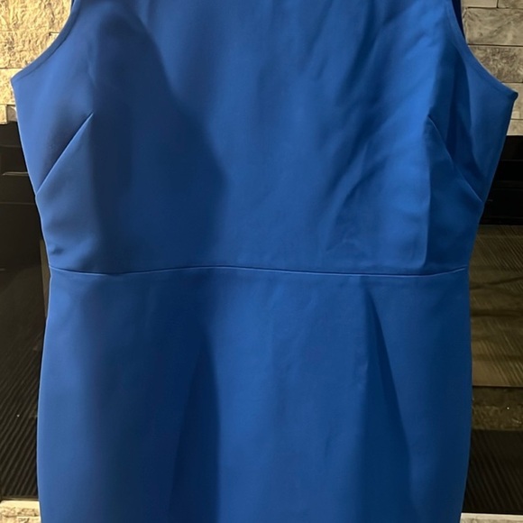 J. Crew Blue Sheath Mini cocktail Dress size 14 - Picture 4 of 10